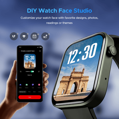 boAt Wave Astra 3 | Smartwatch with built-in Map Navigation 1.83" HD Display, BT Calling, Powered by Crest+ OS, 700+ Active Mode - Nalanda Enterprises