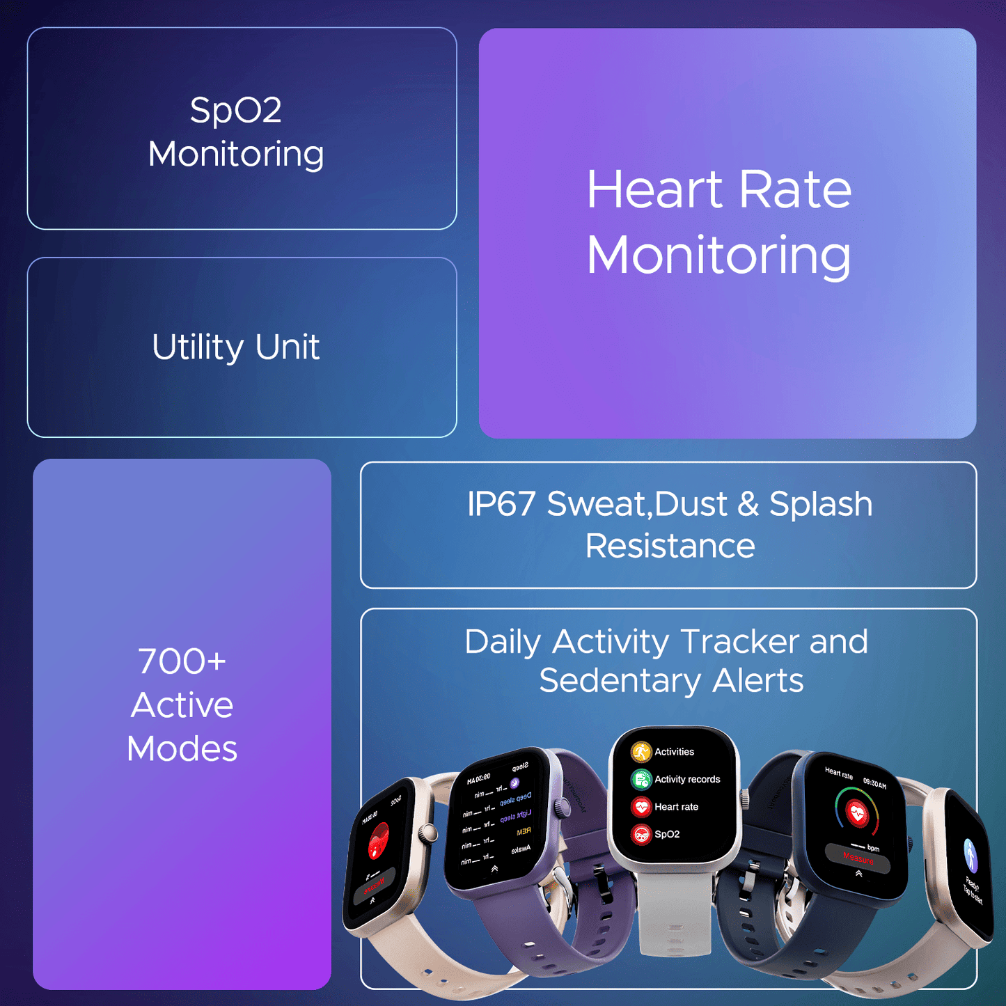 boAt Wave Sigma 3 | Smartwatch with 2.01' Display, BT Calling, 700+ Active Modes, Emergency SOS, Live Sports Updates boAtlifestylein