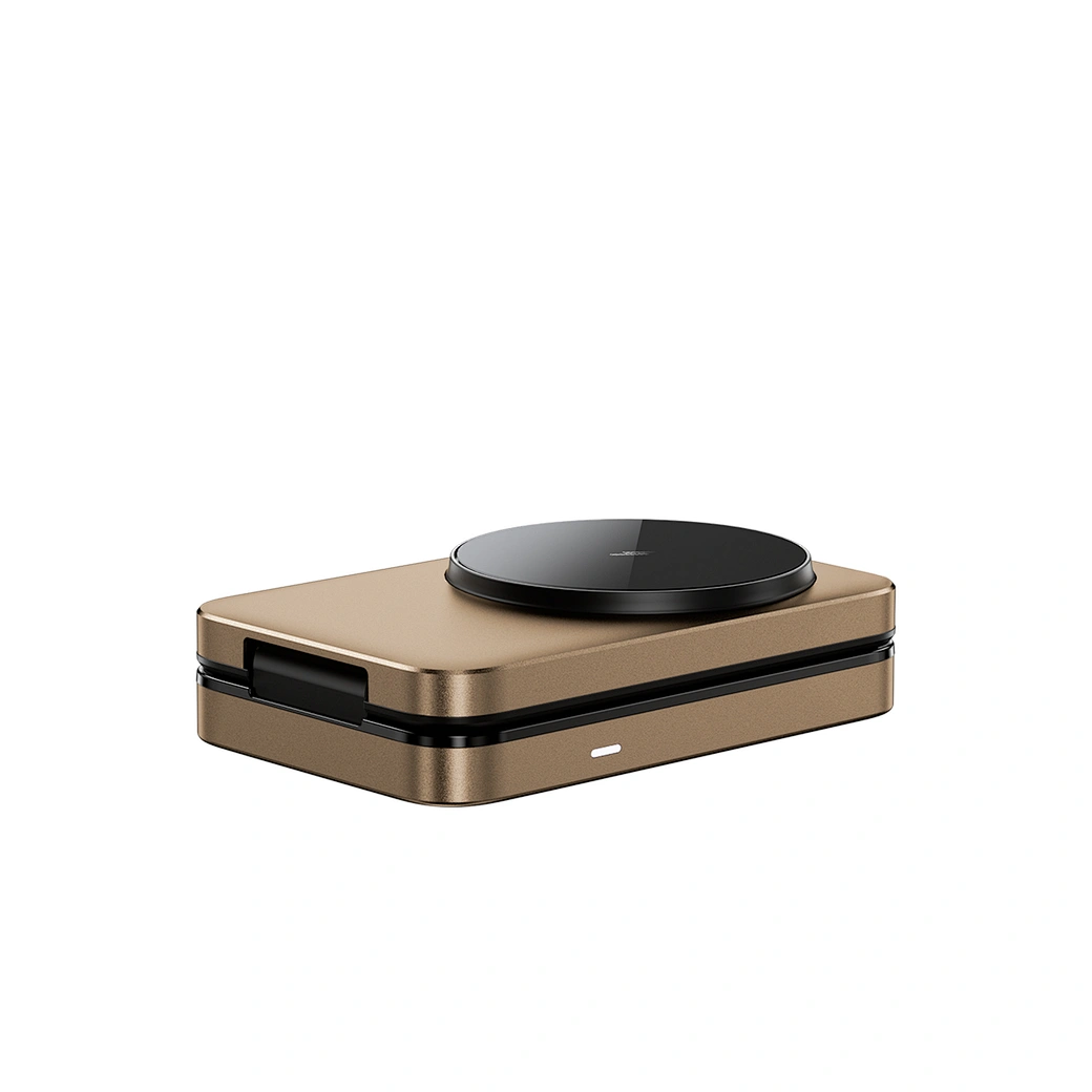 WiWU Wi-W038 3-in-1 Magnetic Wireless Charging Station for iPhone, Watch & Earbuds wiwu