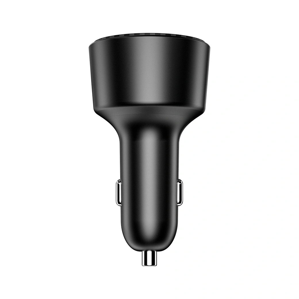 WiWU Wi-CC026 200W Car Charger — Triple-Port Type-C PD PPS Fast Charging with Aluminum + Kevlar Body wiwu