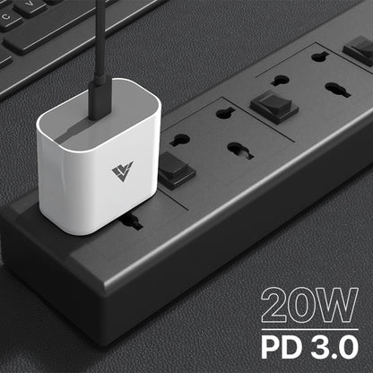 Vaku ® Aiges 20W PD Port Charger Type C Adapter