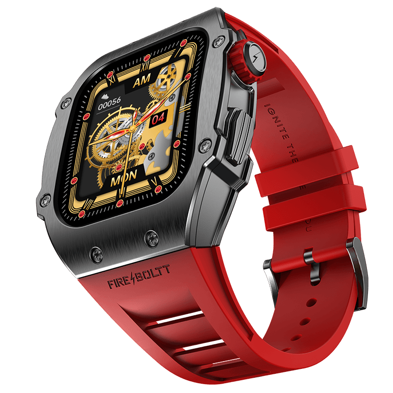 Fire-Boltt Asphalt Newly Launched Racing Edition Smart Watch 1.91” Full Touch Screen, Bluetooth Calling, Health Suite, 123 Sports Modes, 400 mAh Battery - Nalanda Enterprises