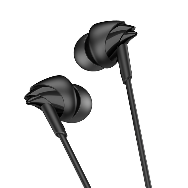 boAt BassHeads 212L | Wired Earphones with 10mm Drivers, In-Line Mic & 3.5mm L-Shaped Jack - Nalanda Enterprises