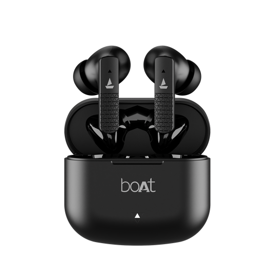 boAt Airdopes Primo | Wireless Earbuds with 45 Hours Playback, ENx™ Tech, BT v5.3, BEAST™ Mode, ASAP™ Charge - Nalanda Enterprises