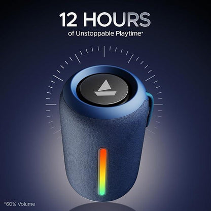 boAt Stone 352 Pro / 358 pro / 350 pro w/ 14W Signature Sound, Up to 12 Hours Playback, RGB LEDs, TWS Feature, Built-in Mic, BTv5.3, AUX Port, IPX5 & Type-C Interface Bluetooth Speaker - Nalanda Enterprises