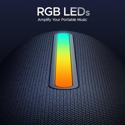 boAt Stone 352 Pro / 358 pro / 350 pro w/ 14W Signature Sound, Up to 12 Hours Playback, RGB LEDs, TWS Feature, Built-in Mic, BTv5.3, AUX Port, IPX5 & Type-C Interface Bluetooth Speaker - Nalanda Enterprises