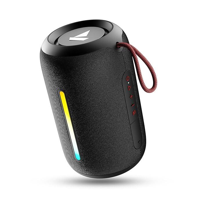 boAt Stone 352 Pro / 358 pro / 350 pro w/ 14W Signature Sound, Up to 12 Hours Playback, RGB LEDs, TWS Feature, Built-in Mic, BTv5.3, AUX Port, IPX5 & Type-C Interface Bluetooth Speaker - Nalanda Enterprises