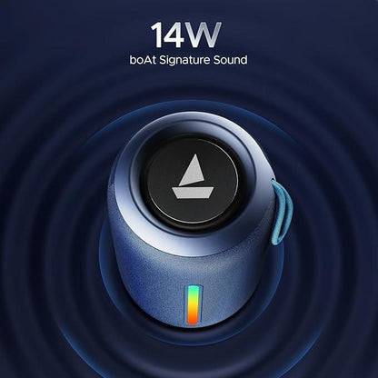 boAt Stone 352 Pro / 358 pro / 350 pro w/ 14W Signature Sound, Up to 12 Hours Playback, RGB LEDs, TWS Feature, Built-in Mic, BTv5.3, AUX Port, IPX5 & Type-C Interface Bluetooth Speaker - Nalanda Enterprises