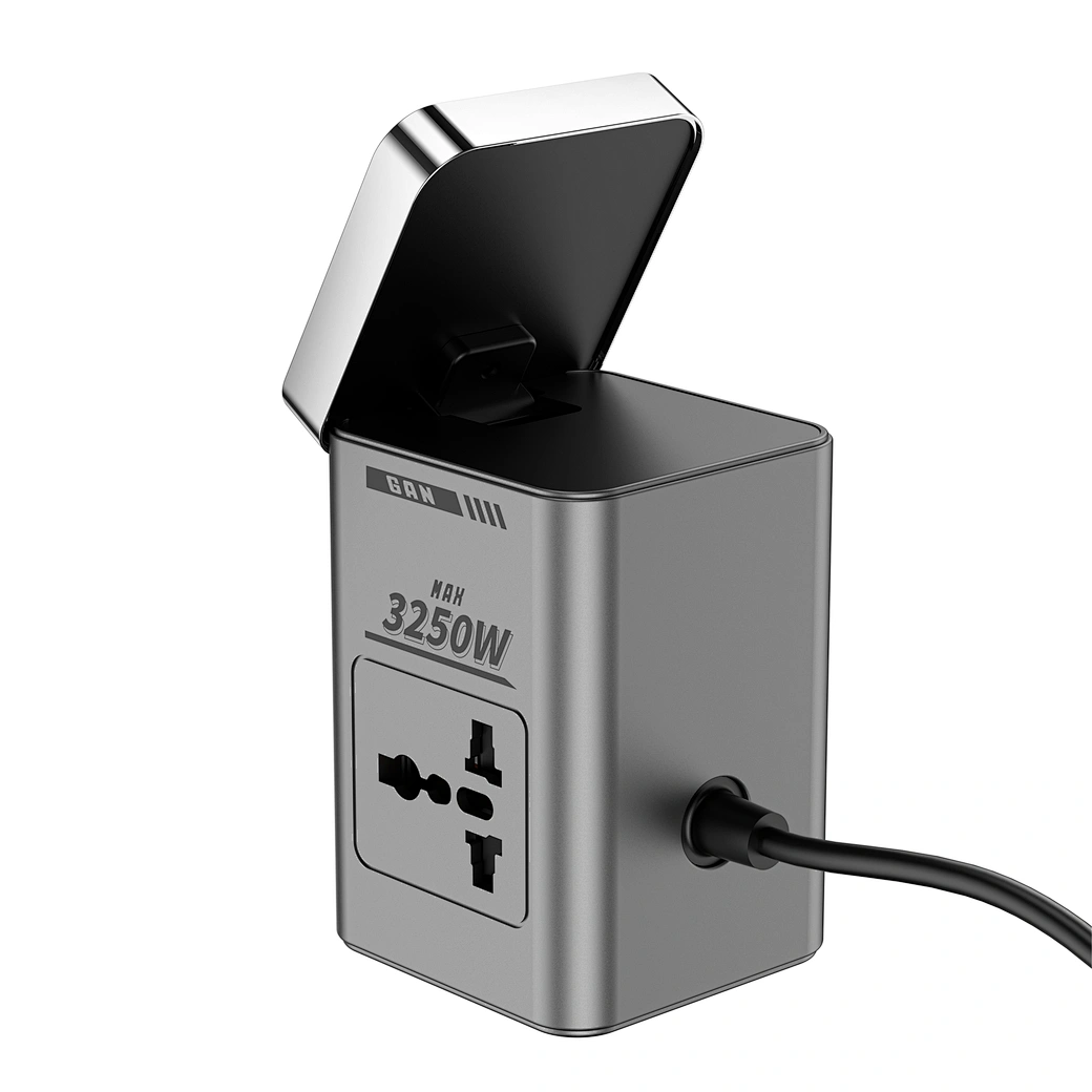 WiWU Warrior 65W GaN 10-in-1 Wireless Charging Station with Dual AC Outlets — Wi-W040 Nalanda Enterprises