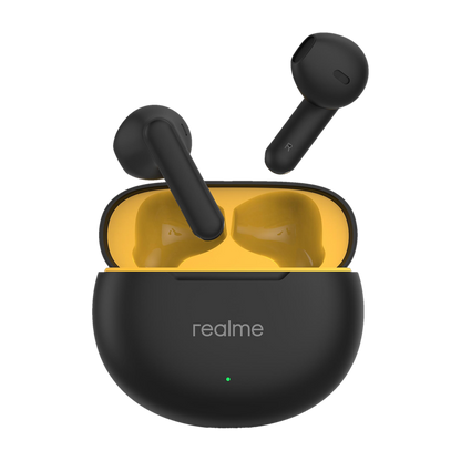 realme Buds T01 TWS Earbuds | 13mm Dynamic Bass Driver | 28Hrs Playback | 10Min=120Min Fast Charge | AI ENC for Calls | 88ms Low Latency | Bluetooth 5.4 | Google Fast Pair | IPX4 | Black