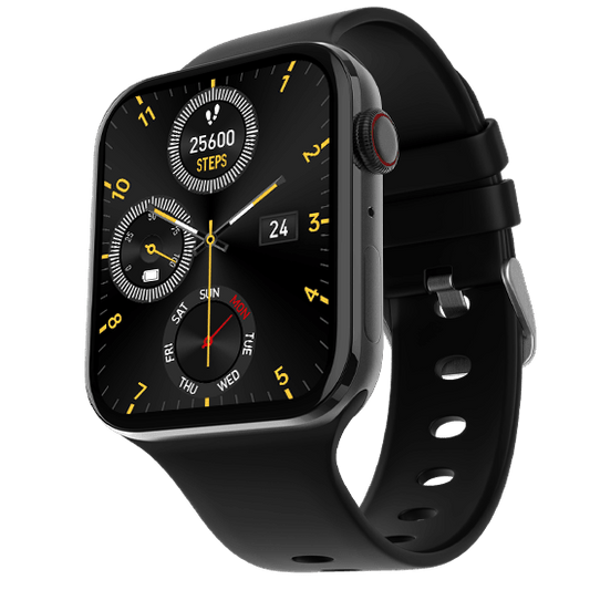 Fire-Boltt Visionary 1.78" AMOLED Bluetooth Calling Smartwatch with 368 * 448 Pixel Resolution, Rotating Crown & 60Hz Refresh Rate 100+ Sports Mode, TWS Connection, Voice Assistance - Nalanda Enterprises