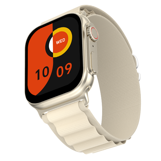 Fire-Boltt Newly Launched Gladiator plus 1.96” AMOLED Display Luxury Smartwatch, Rotating Crown, 115+ Sports Modes & Bluetooth Calling, AI Voice Assistant, Gaming - Nalanda Enterprises