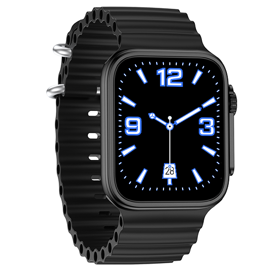 Fire-Boltt Newly Launched Gladiator plus 1.96” AMOLED Display Luxury Smartwatch, Rotating Crown, 115+ Sports Modes & Bluetooth Calling, AI Voice Assistant, Gaming - Nalanda Enterprises