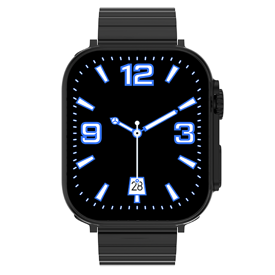 Fire-Boltt Newly Launched Gladiator plus 1.96” AMOLED Display Luxury Smartwatch, Rotating Crown, 115+ Sports Modes & Bluetooth Calling, AI Voice Assistant, Gaming - Nalanda Enterprises