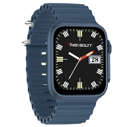 Fire-Boltt Newly Launched Gladiator plus 1.96” AMOLED Display Luxury Smartwatch, Rotating Crown, 115+ Sports Modes & Bluetooth Calling, AI Voice Assistant, Gaming - Nalanda Enterprises