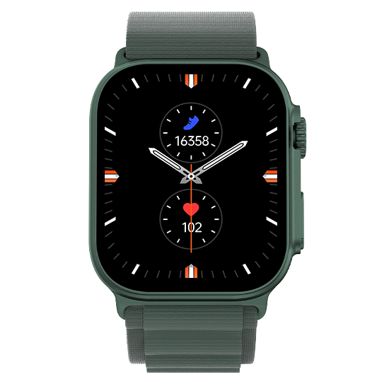 Fire-Boltt Newly Launched Gladiator plus 1.96” AMOLED Display Luxury Smartwatch, Rotating Crown, 115+ Sports Modes & Bluetooth Calling, AI Voice Assistant, Gaming - Nalanda Enterprises