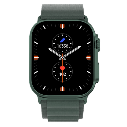 Fire-Boltt Newly Launched Gladiator plus 1.96” AMOLED Display Luxury Smartwatch, Rotating Crown, 115+ Sports Modes & Bluetooth Calling, AI Voice Assistant, Gaming - Nalanda Enterprises