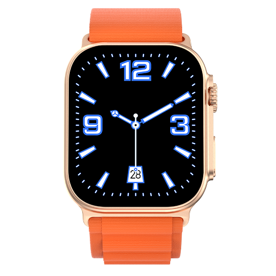 Fire-Boltt Newly Launched Gladiator plus 1.96” AMOLED Display Luxury Smartwatch, Rotating Crown, 115+ Sports Modes & Bluetooth Calling, AI Voice Assistant, Gaming - Nalanda Enterprises