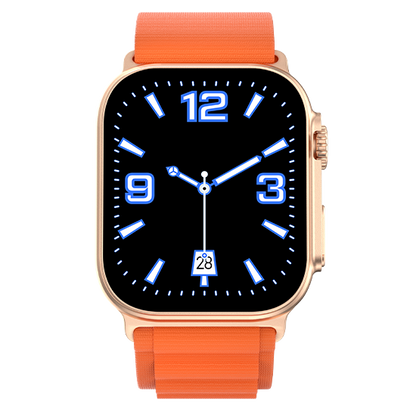 Fire-Boltt Newly Launched Gladiator plus 1.96” AMOLED Display Luxury Smartwatch, Rotating Crown, 115+ Sports Modes & Bluetooth Calling, AI Voice Assistant, Gaming - Nalanda Enterprises