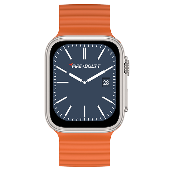 Fire-Boltt Newly Launched Gladiator plus 1.96” AMOLED Display Luxury Smartwatch, Rotating Crown, 115+ Sports Modes & Bluetooth Calling, AI Voice Assistant, Gaming - Nalanda Enterprises