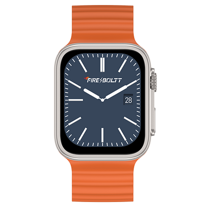 Fire-Boltt Newly Launched Gladiator plus 1.96” AMOLED Display Luxury Smartwatch, Rotating Crown, 115+ Sports Modes & Bluetooth Calling, AI Voice Assistant, Gaming - Nalanda Enterprises