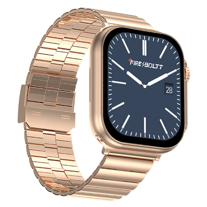 Fire-Boltt Newly Launched Gladiator plus 1.96” AMOLED Display Luxury Smartwatch, Rotating Crown, 115+ Sports Modes & Bluetooth Calling, AI Voice Assistant, Gaming - Nalanda Enterprises