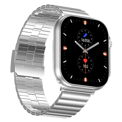 Fire-Boltt Newly Launched Gladiator plus 1.96” AMOLED Display Luxury Smartwatch, Rotating Crown, 115+ Sports Modes & Bluetooth Calling, AI Voice Assistant, Gaming - Nalanda Enterprises
