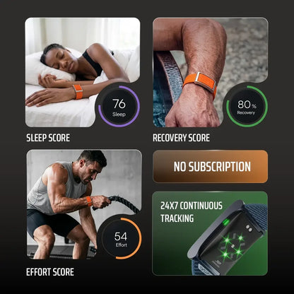 Noise REP Screenless Fitness Tracker | 24×7 HRV, Recovery & Sleep Scores | No Subscription