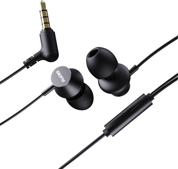 DEFY Impulse DEP01 Wired Headset (Black, In the Ear) - Nalanda Enterprises