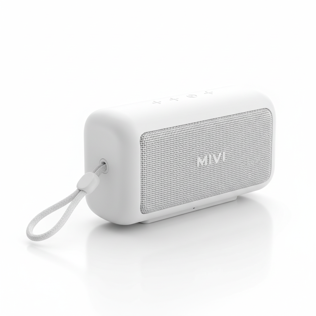 Mivi Roam 2 Bluetooth 5W Portable Speaker,24 Hours Playtime,Powerful Bass, Wireless Stereo Speaker with Studio Quality Sound,Waterproof, Bluetooth 5.0