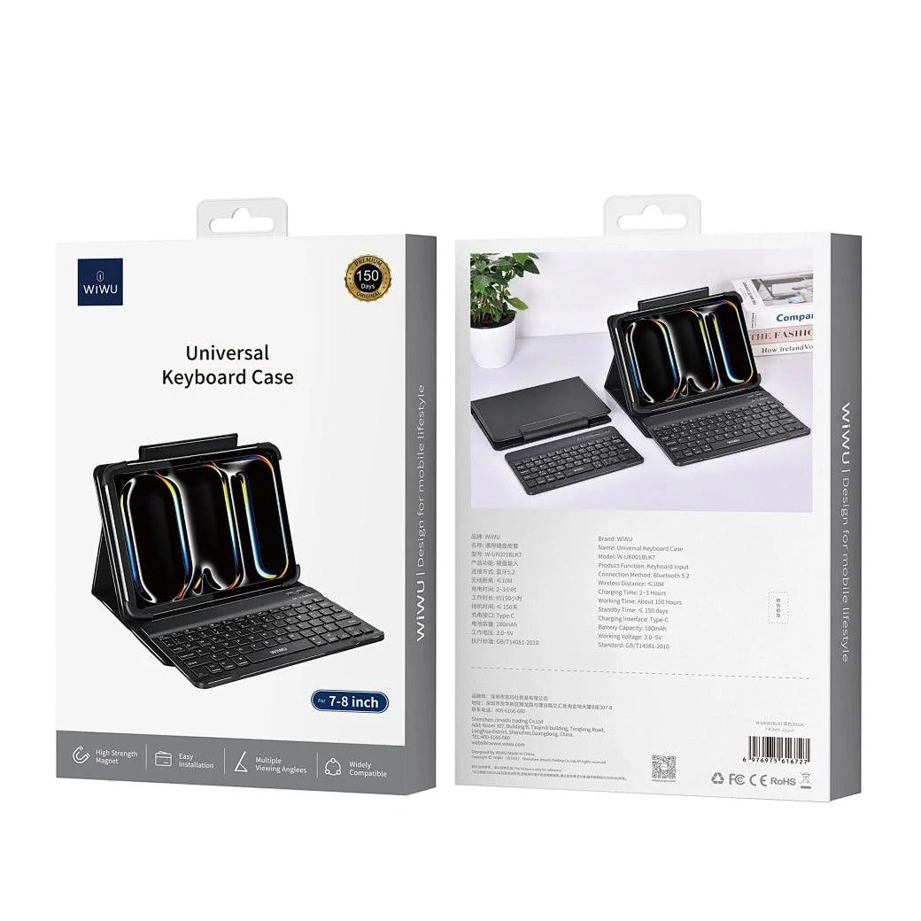 WiWu Universal PU Leather Flip Tablet Case/COVER/FOLIO FOR 9-11 INCH TABLETS - Nalanda Enterprises