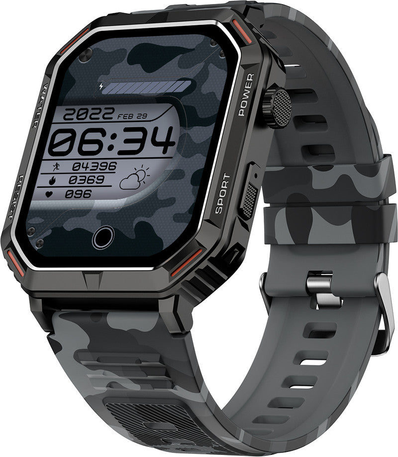 Fire-Boltt Commando 49.5mm (1.95) AMOLED Smart Watch, 123 sports modes, Bluetooth calling Smartwatch - Nalanda Enterprises