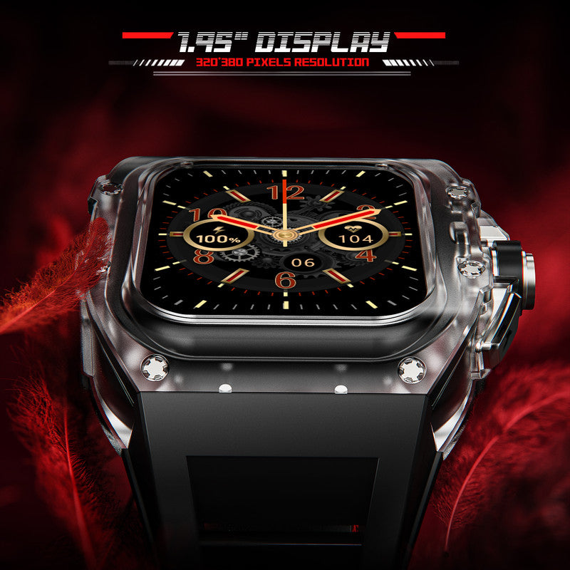 Fire-Boltt Diablo 49.5mm (1.95) Display, Bluetooth Calling, Wireless Charging Smartwatch