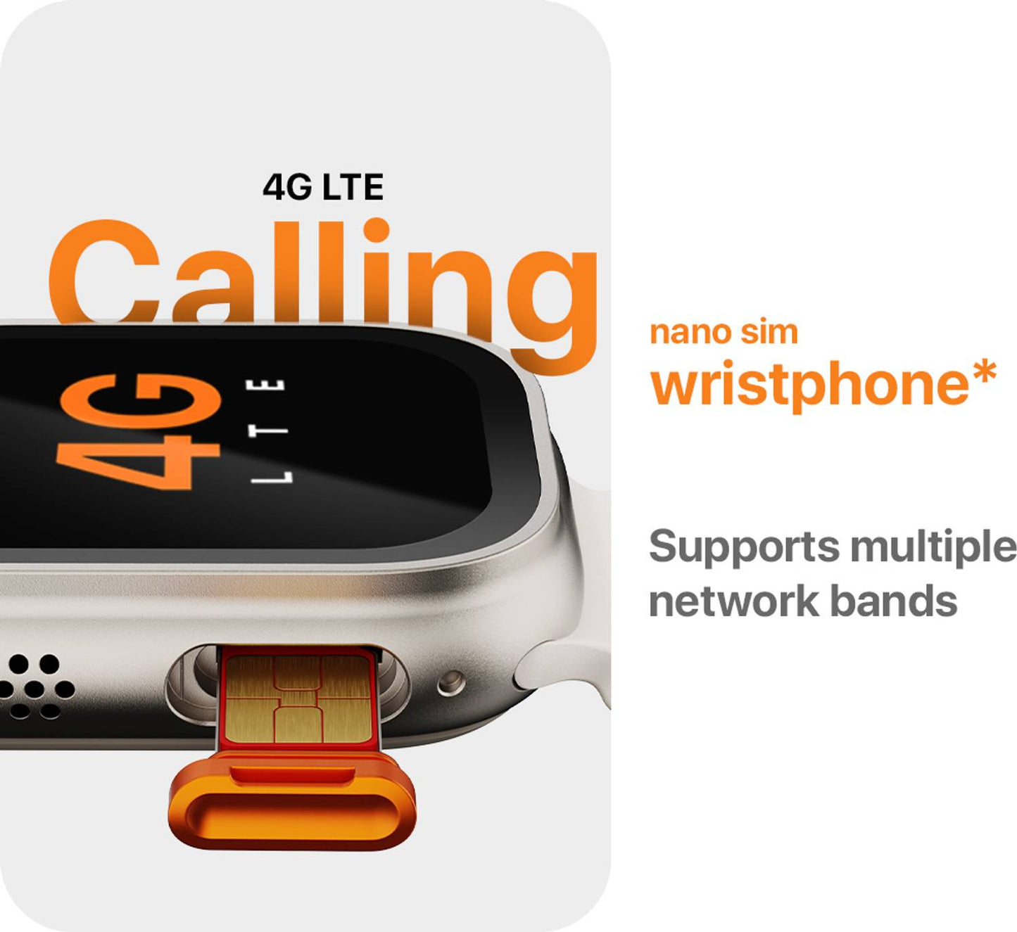 Fire-Boltt Oracle WristPhone - 4G SIM/LTE/WiFi, Android OS, Play store & Phone Notification Smartwatch
