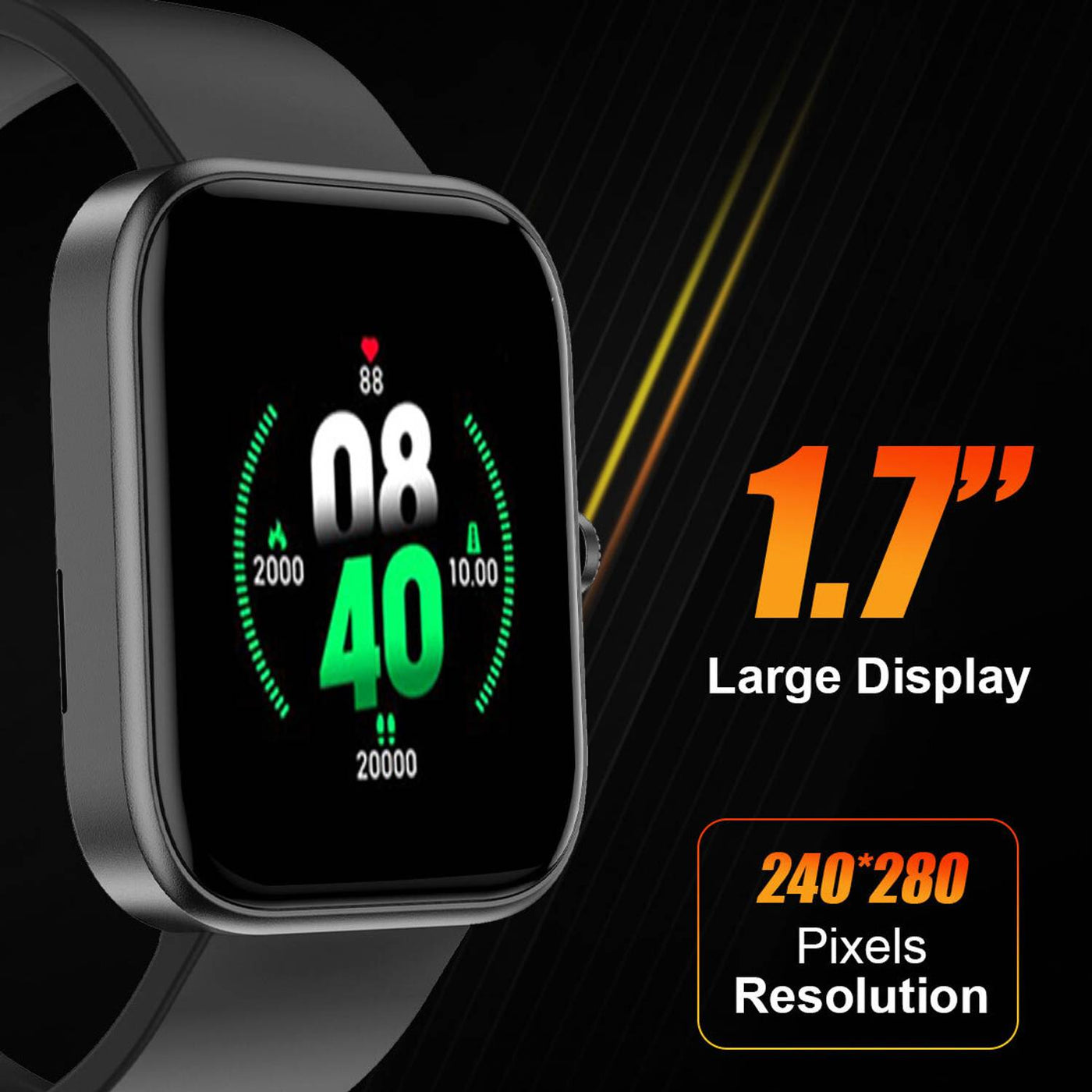 Fire-Boltt Ninja Call 2 with 46.5mm (1.83) display,Bluetooth Calling with 27 Sports Modes Smartwatch