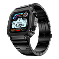 Fire-Boltt Retro 39.1mm (1.54) Display, Bluetooth call, Voice Assistance, Steel Straps Smartwatch