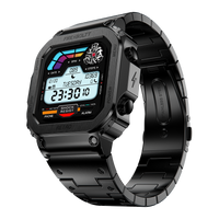 Fire-Boltt Retro 39.1mm (1.54) Display, Bluetooth call, Voice Assistance, Steel Straps Smartwatch - Nalanda Enterprises