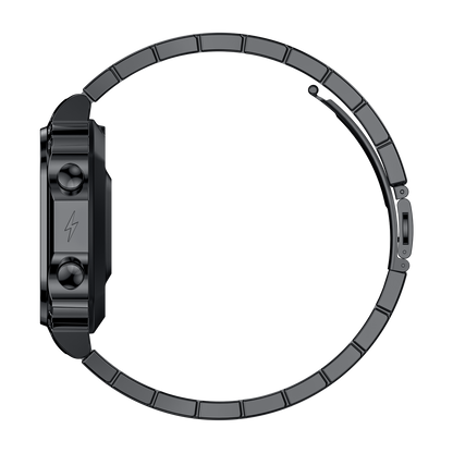 Fire-Boltt Retro 39.1mm (1.54) Display, Bluetooth call, Voice Assistance, Steel Straps Smartwatch - Nalanda Enterprises