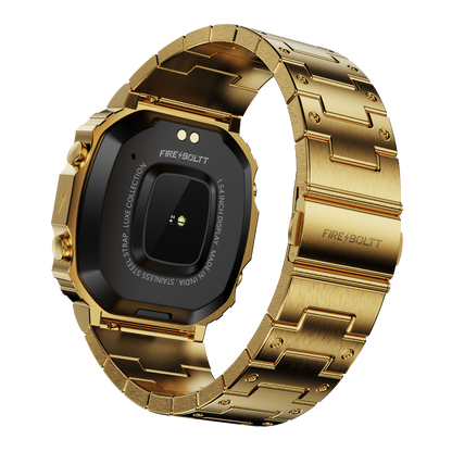 Fire-Boltt Retro 39.1mm (1.54) Display, Bluetooth call, Voice Assistance, Steel Straps Smartwatch - Nalanda Enterprises