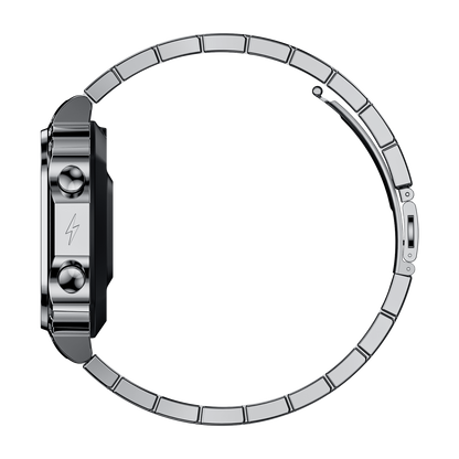 Fire-Boltt Retro 39.1mm (1.54) Display, Bluetooth call, Voice Assistance, Steel Straps Smartwatch - Nalanda Enterprises