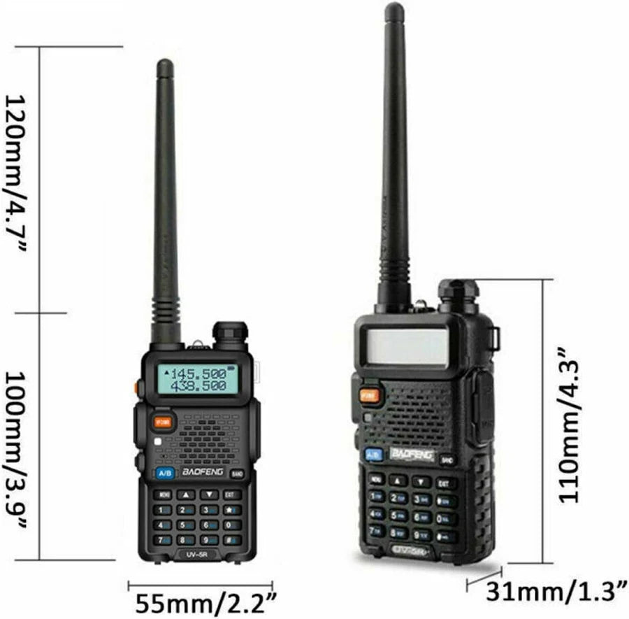 Baofeng UV-5R dual band walkie talkie - View 5