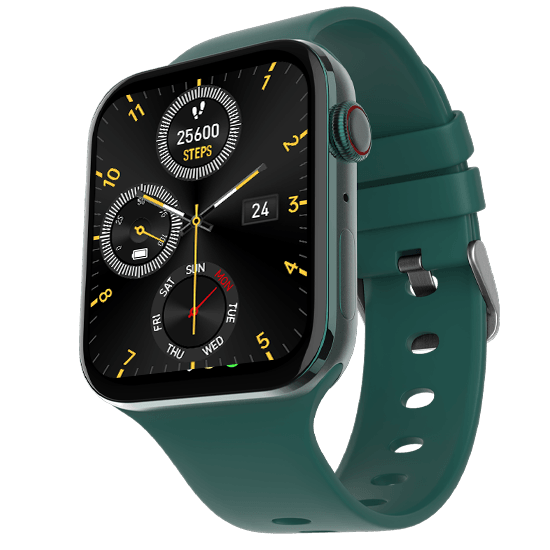 Fire-Boltt Visionary 1.78" AMOLED Bluetooth Calling Smartwatch with 368 * 448 Pixel Resolution, Rotating Crown & 60Hz Refresh Rate 100+ Sports Mode, TWS Connection, Voice Assistance - Nalanda Enterprises