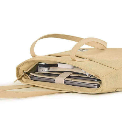 WIWU Ora Tote Pocket for Laptop 16 Inches Beige - Nalanda Enterprises