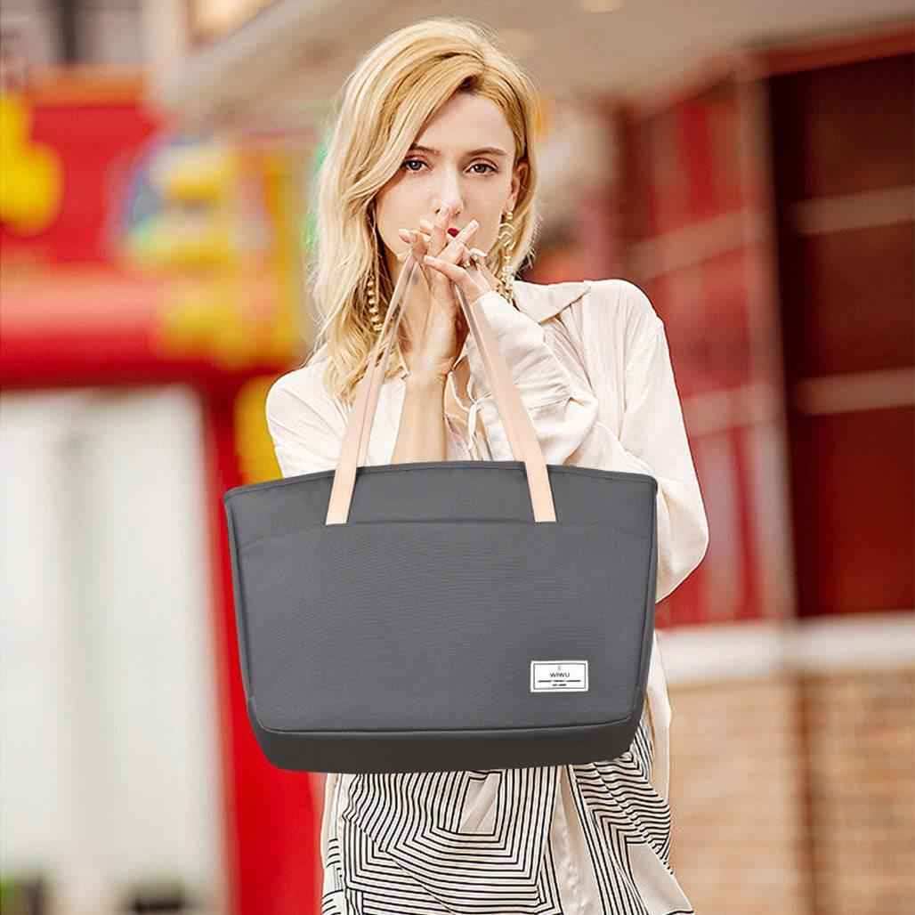 WIWU Ora Tote Pocket for Laptop 16 Inches Beige - Nalanda Enterprises